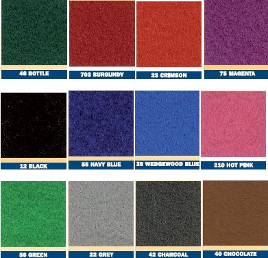 Carpet Colour Chart