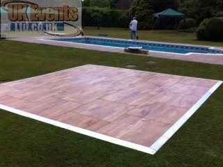Outdoor dance floor hire online