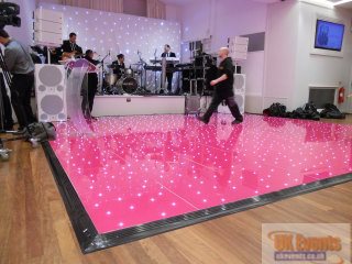 Pink Sparkly Dance floor