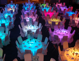 5ft round banquet tables hire