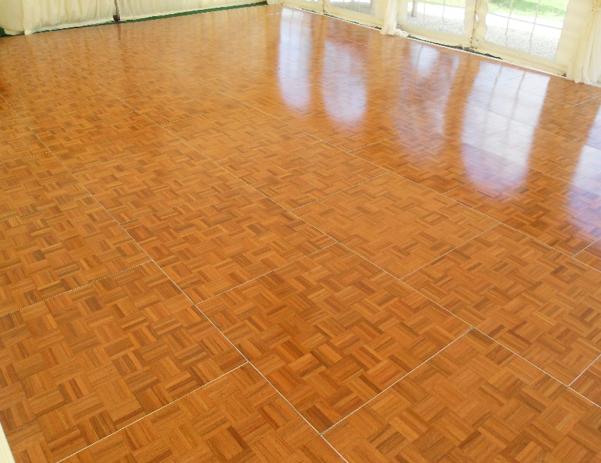 wooden dance flooring hire